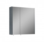 SZAFKA WISZĄCA Z LUSTREM NEW 60 GREY