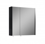 SZAFKA WISZĄCA Z LUSTREM NEW 60 BLACK