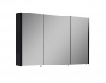 SZAFKA WISZĄCA Z LUSTREM NEW 100 BLACK