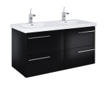 ELITA MARSYLIA SZAFKA 120 BLACK MATOWY