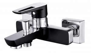 Bateria wannowo-natryskowa MILLE BLACK S951-009