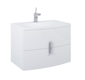 SZAFKA ROUND 100 2S WHITE