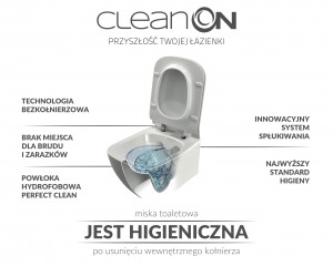 OPOCZNO MISKA ZAWIESZANA URBAN HARMONY CLEAN ON OK580-005-BOX