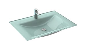145960 ELITA UMYWALKA SZKLANA VETRO 70 AQUAMARINE szklana